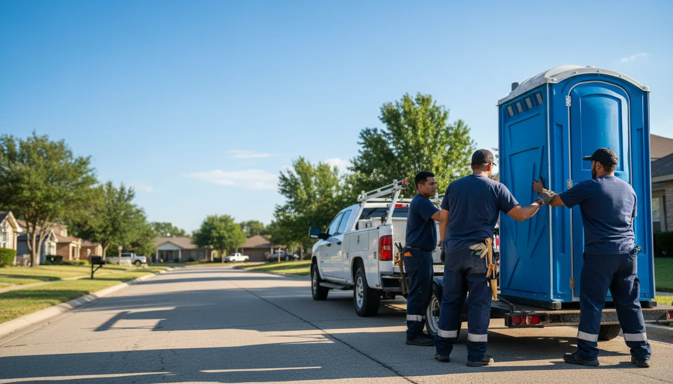 Portable Toilet Rental in Carbon, TX near me